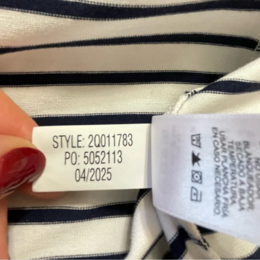 Vineyard Vines Lighthouse Navy T-Shirt Dress Size XL